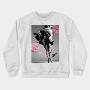 Surrealistic vintage collage Crewneck Sweatshirt